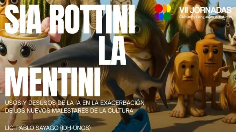 SIA ROTTINI LA MENTINI, usos y desusos de la IA en la exacerbación de los nuevos malestares de la cultura